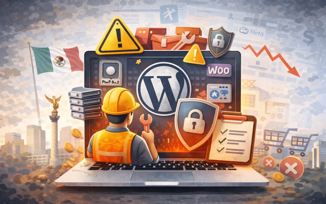 Mantenimiento WordPress en México: la diferencia entre un sitio estable y uno que se cae en el peor momento