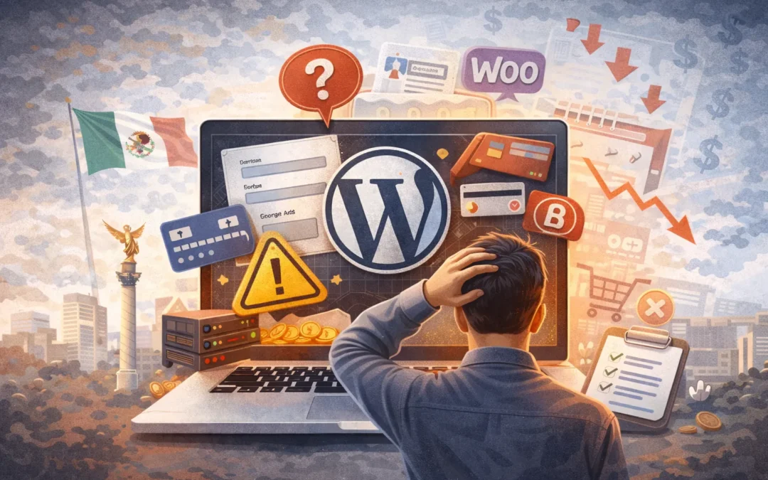 Errores silenciosos en WordPress: cuando tu sitio “funciona” pero ya está perdiendo clientes (sin que lo notes)