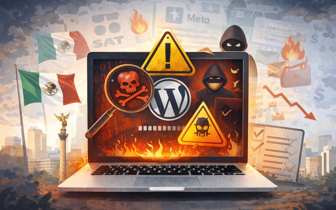 Errores comunes en WordPress que ponen en riesgo tu negocio en México (y cómo evitarlos antes de que sea tarde)