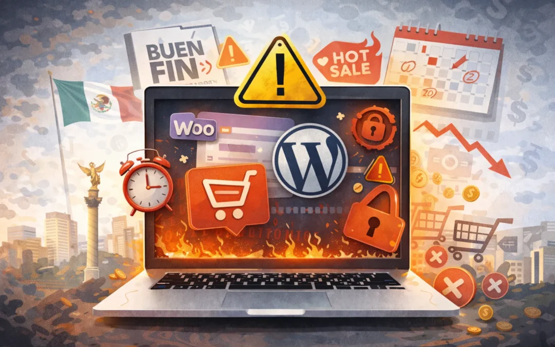 Errores críticos en WooCommerce que hacen perder ventas en fechas clave en México (y cómo evitarlos antes del próximo Buen Fin)